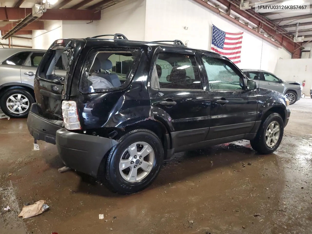 2006 Ford Escape Xlt VIN: 1FMYU03126KB57467 Lot: 73684684