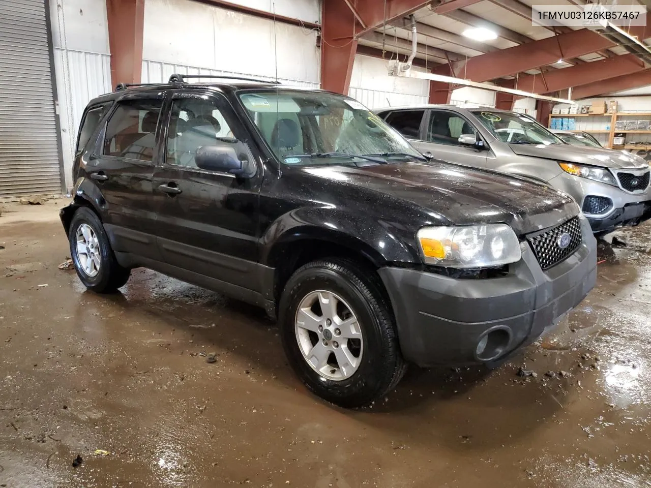 2006 Ford Escape Xlt VIN: 1FMYU03126KB57467 Lot: 73684684