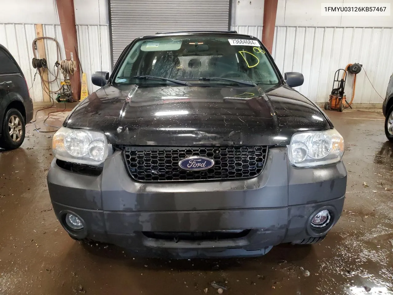 2006 Ford Escape Xlt VIN: 1FMYU03126KB57467 Lot: 73684684