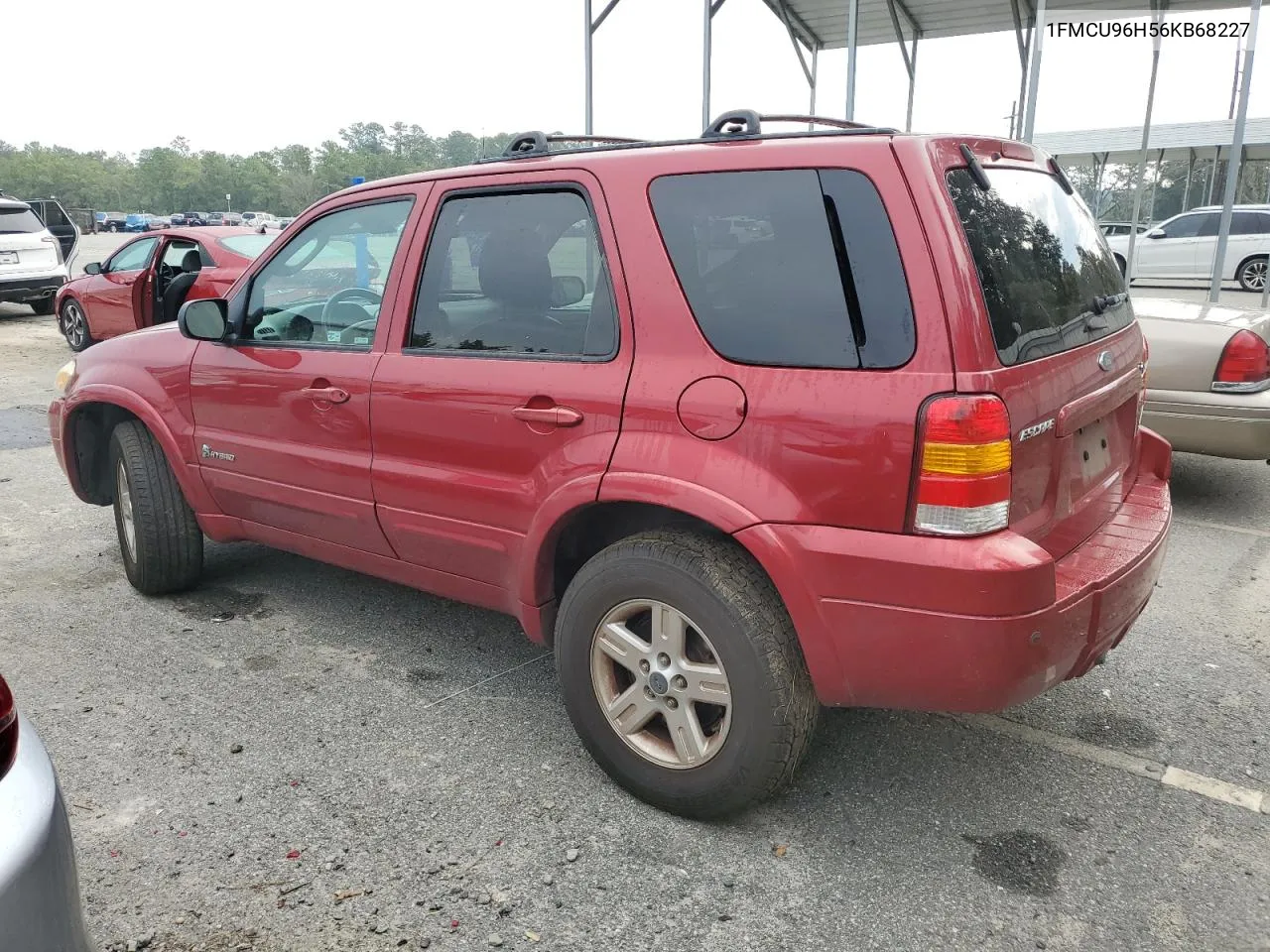 2006 Ford Escape Hev VIN: 1FMCU96H56KB68227 Lot: 73813724