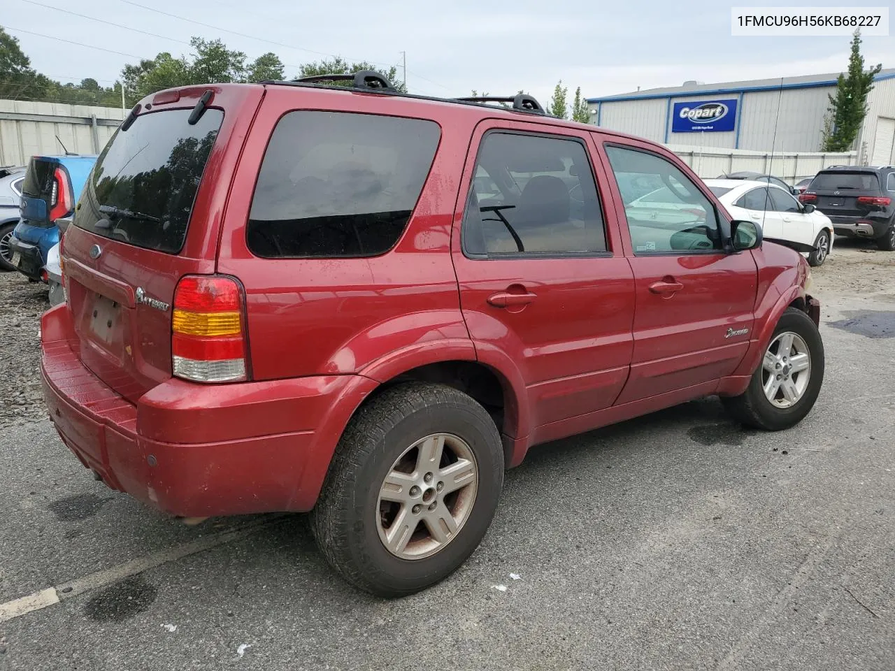 2006 Ford Escape Hev VIN: 1FMCU96H56KB68227 Lot: 73813724