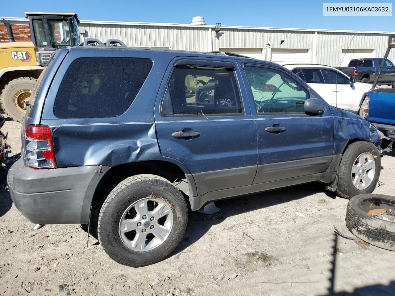 2006 Ford Escape Xlt VIN: 1FMYU03106KA03632 Lot: 75416404