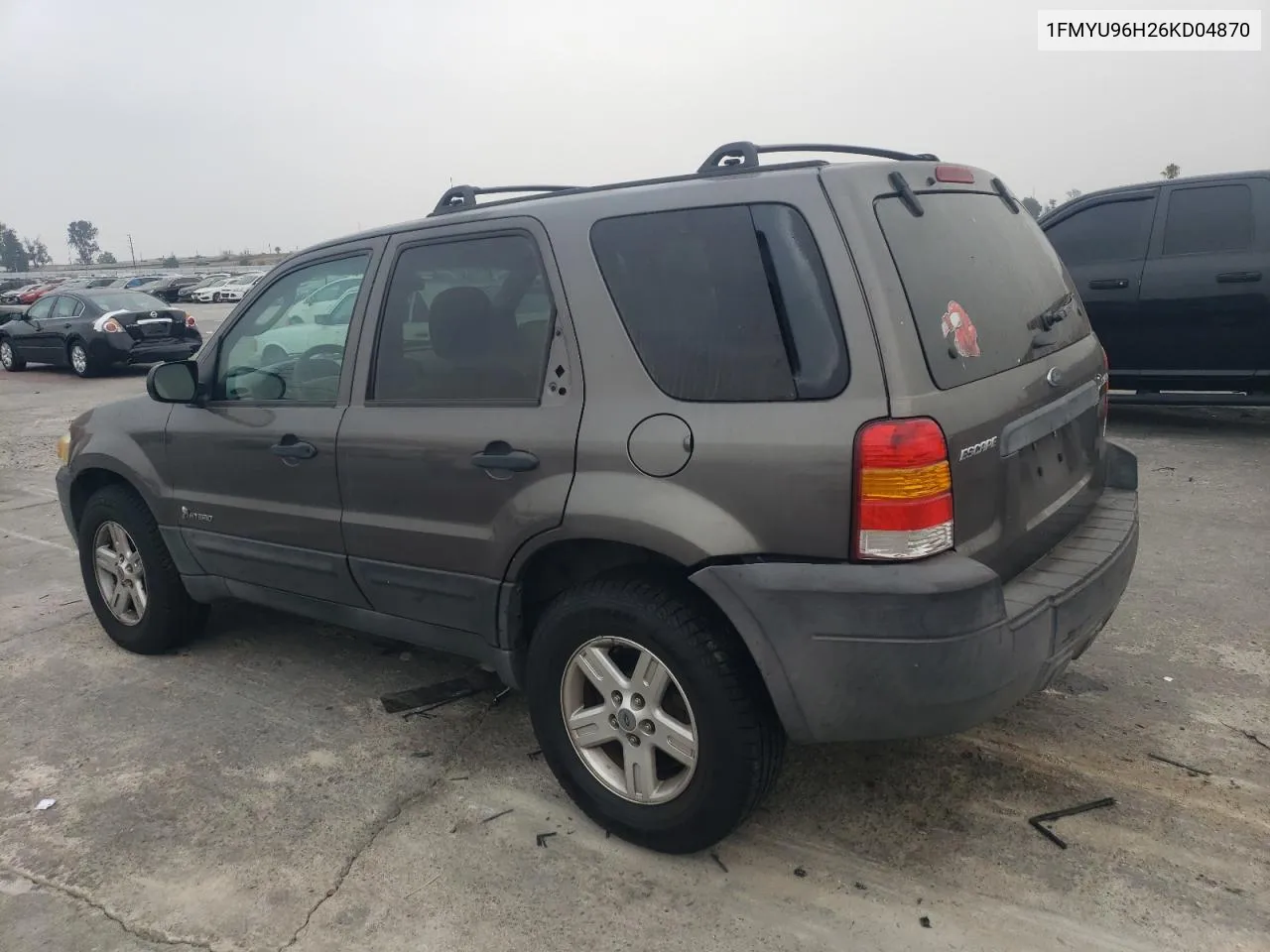 2006 Ford Escape Hev VIN: 1FMYU96H26KD04870 Lot: 76270264