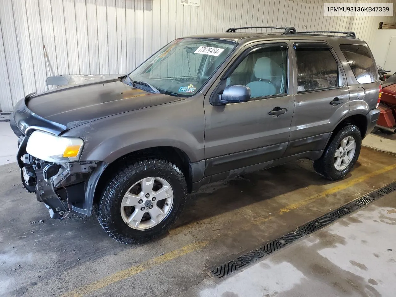 2006 Ford Escape Xlt VIN: 1FMYU93136KB47339 Lot: 77029434