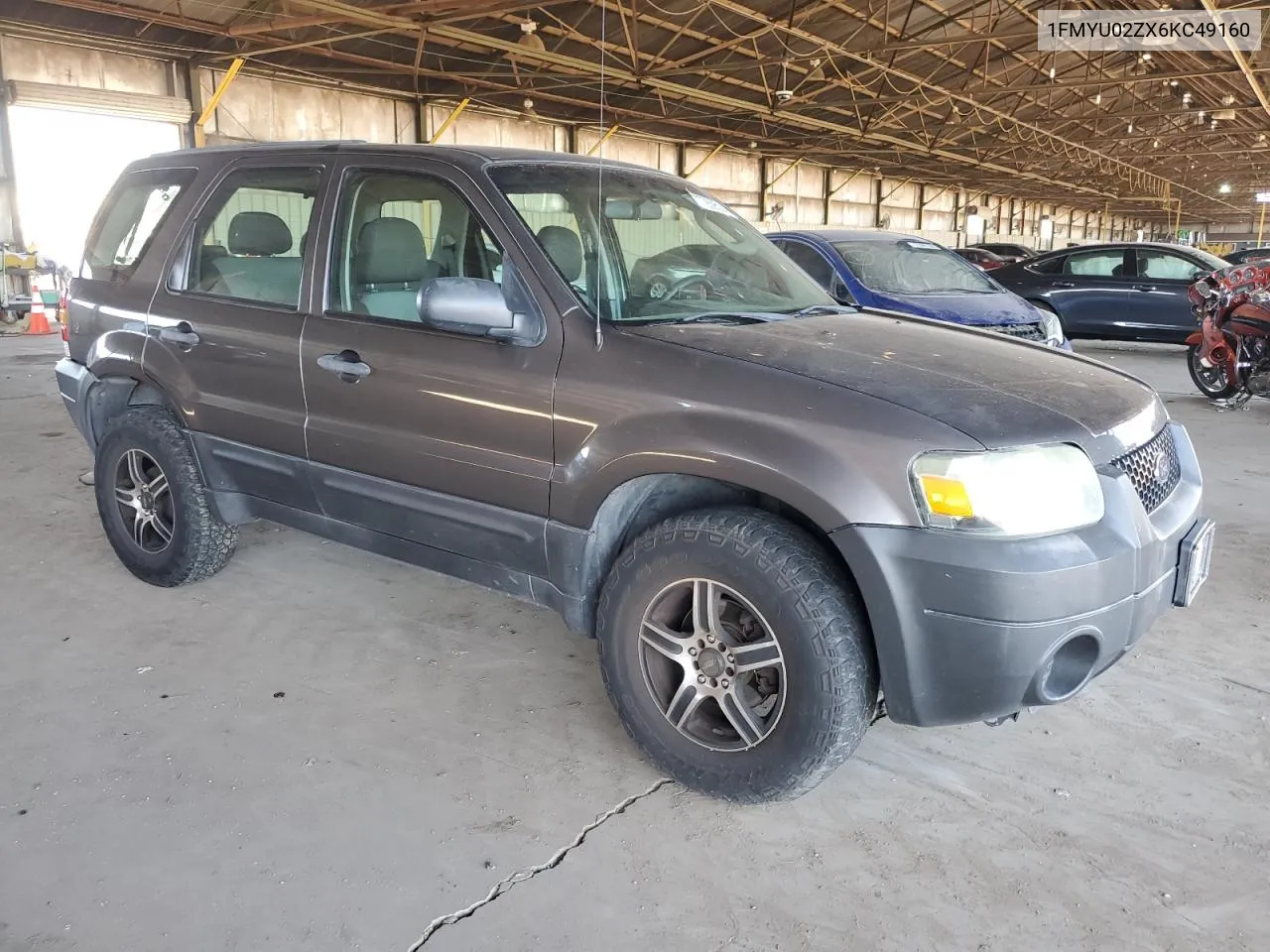 2006 Ford Escape Xls VIN: 1FMYU02ZX6KC49160 Lot: 77269514