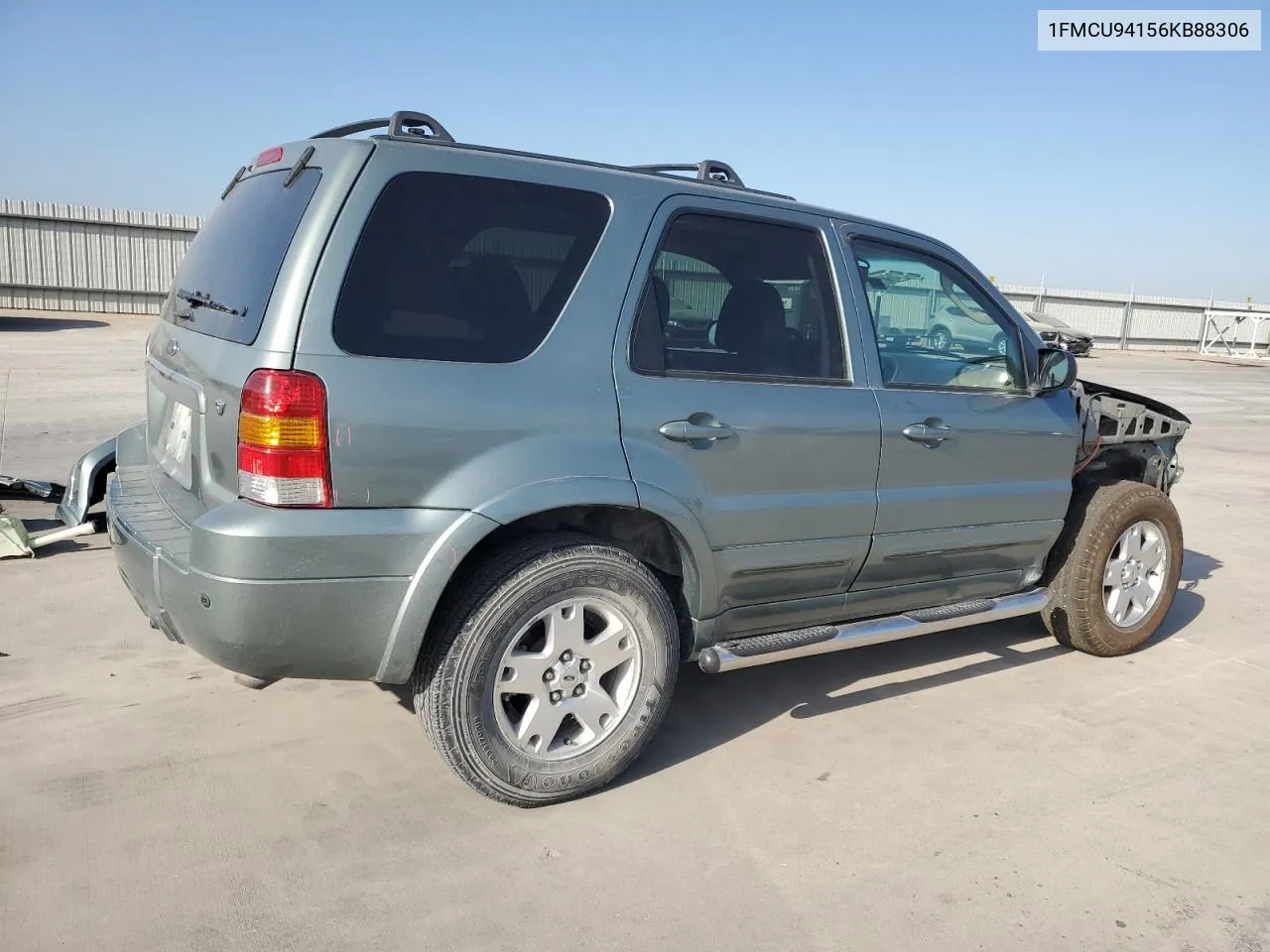 2006 Ford Escape Limited VIN: 1FMCU94156KB88306 Lot: 77696804