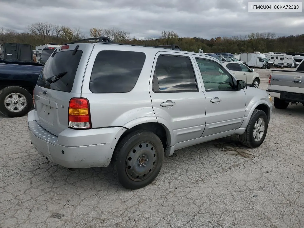 2006 Ford Escape Limited VIN: 1FMCU04186KA72383 Lot: 79278504