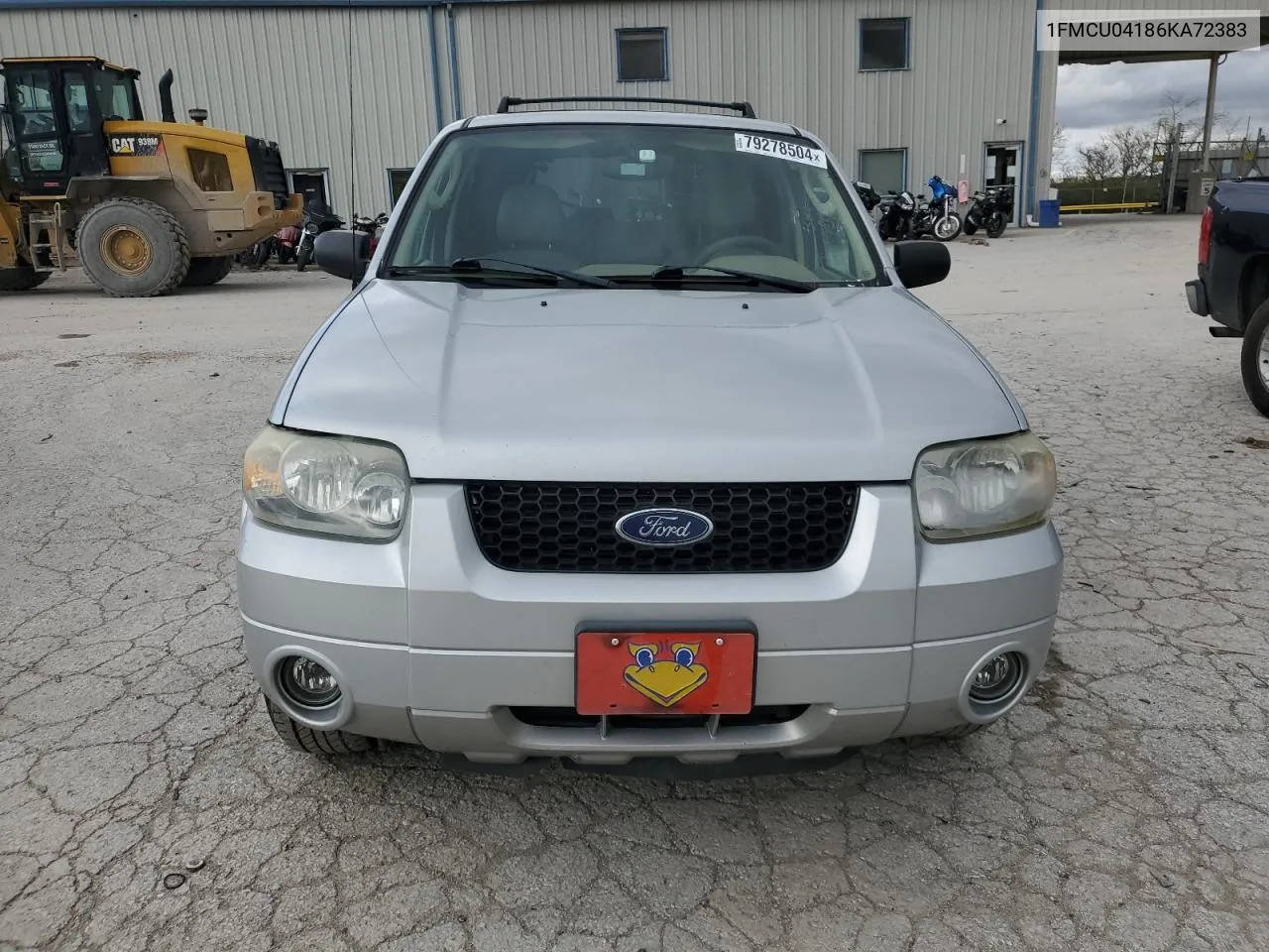 2006 Ford Escape Limited VIN: 1FMCU04186KA72383 Lot: 79278504