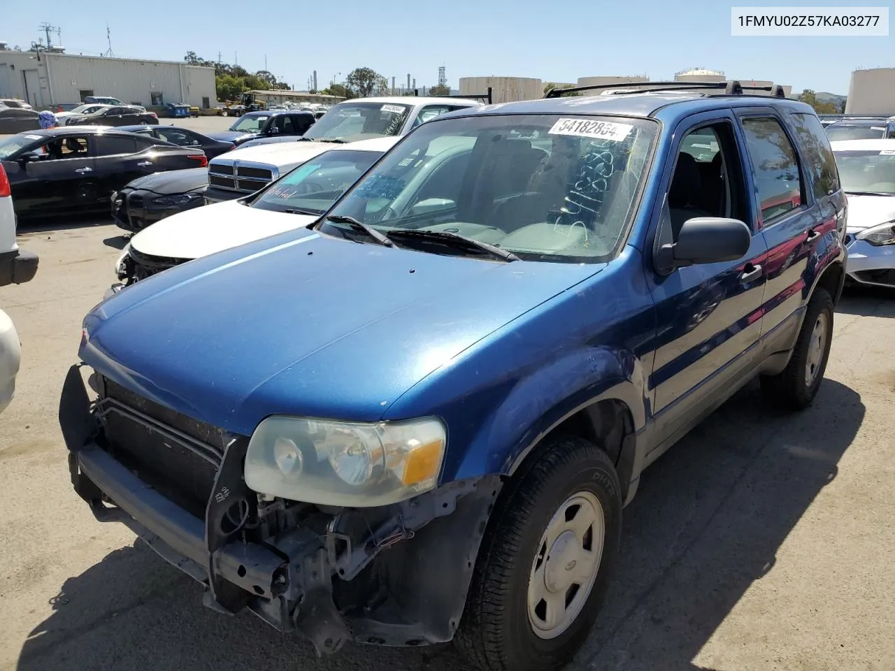 2007 Ford Escape Xls VIN: 1FMYU02Z57KA03277 Lot: 54182864