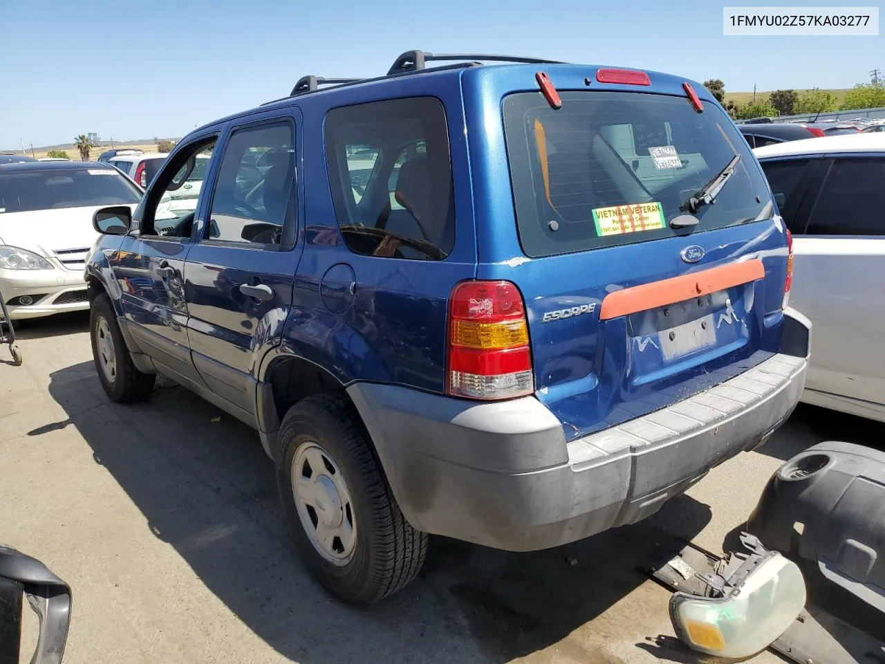 2007 Ford Escape Xls VIN: 1FMYU02Z57KA03277 Lot: 54182864