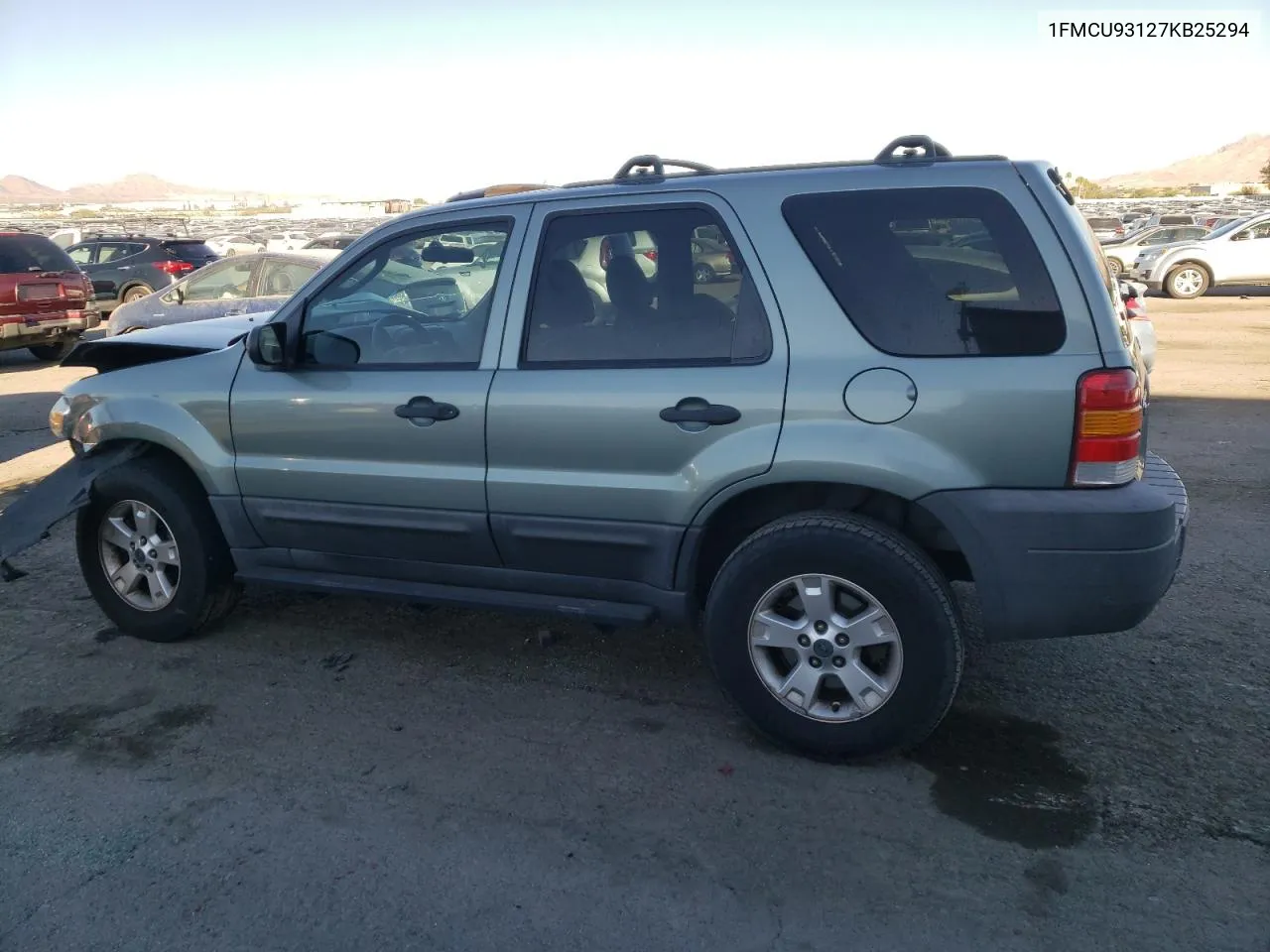 2007 Ford Escape Xlt VIN: 1FMCU93127KB25294 Lot: 73251094