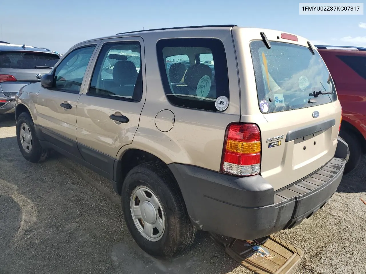 2007 Ford Escape Xls VIN: 1FMYU02Z37KC07317 Lot: 74479414