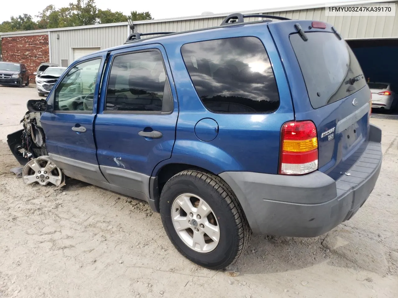 2007 Ford Escape Xlt VIN: 1FMYU03Z47KA39170 Lot: 75157914