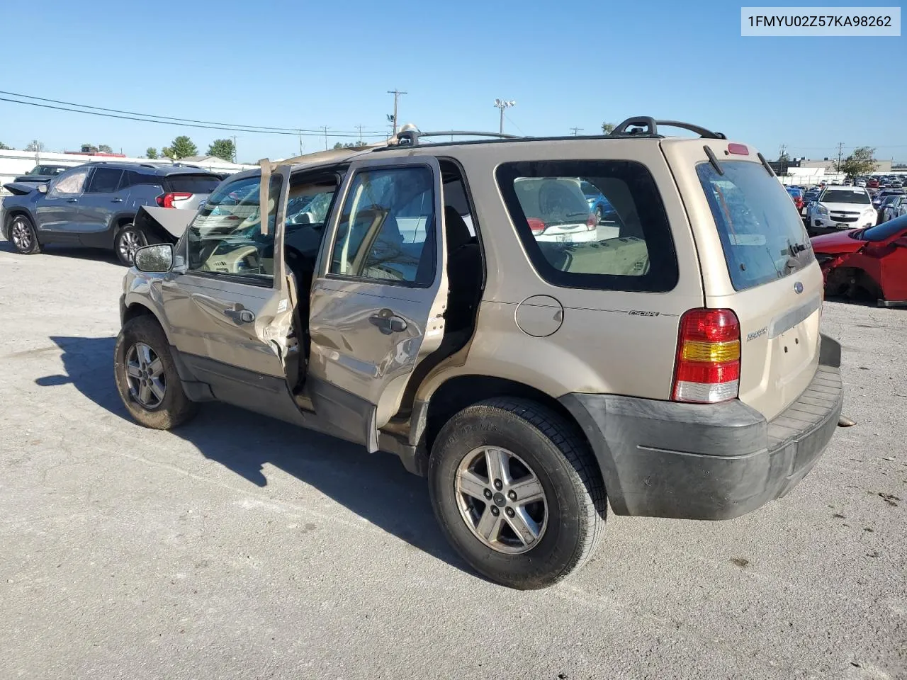 2007 Ford Escape Xls VIN: 1FMYU02Z57KA98262 Lot: 75181834