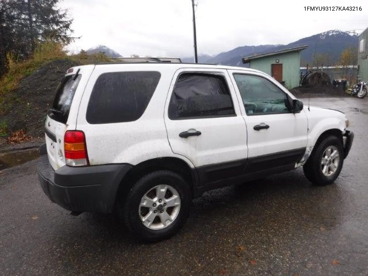 2007 Ford Escape Xlt VIN: 1FMYU93127KA43216 Lot: 76832654