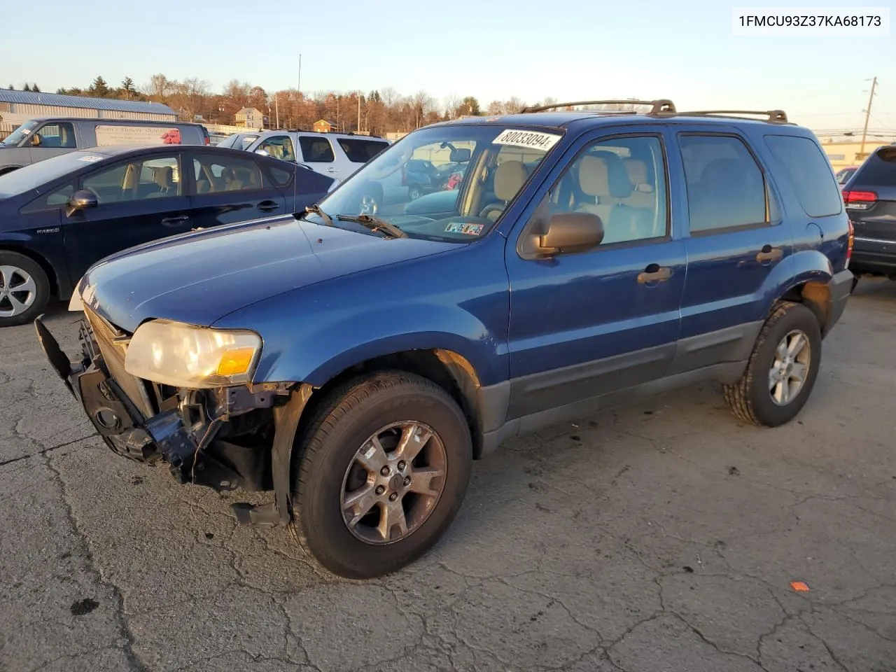 1FMCU93Z37KA68173 2007 Ford Escape Xlt