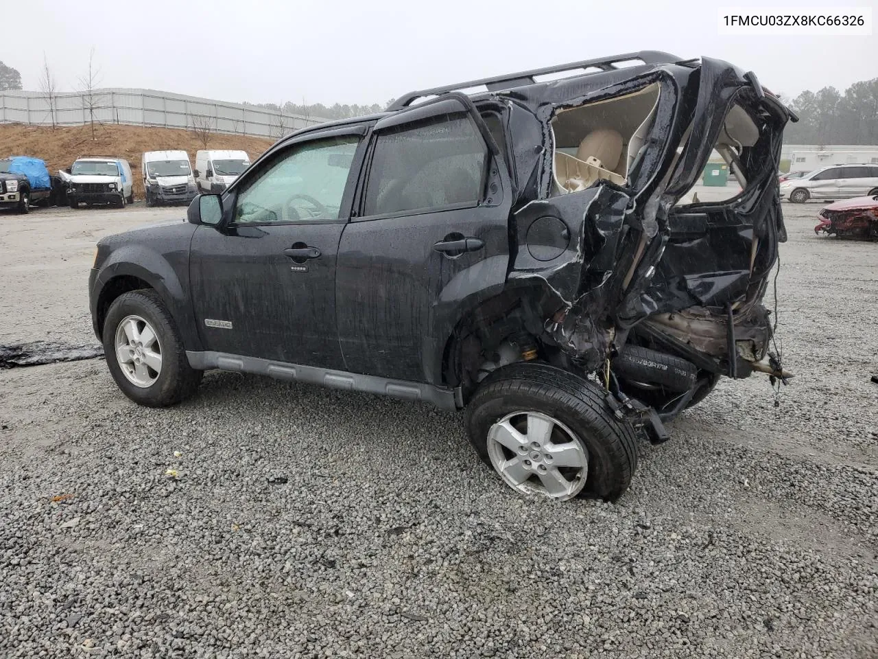 2008 Ford Escape Xlt VIN: 1FMCU03ZX8KC66326 Lot: 39397904