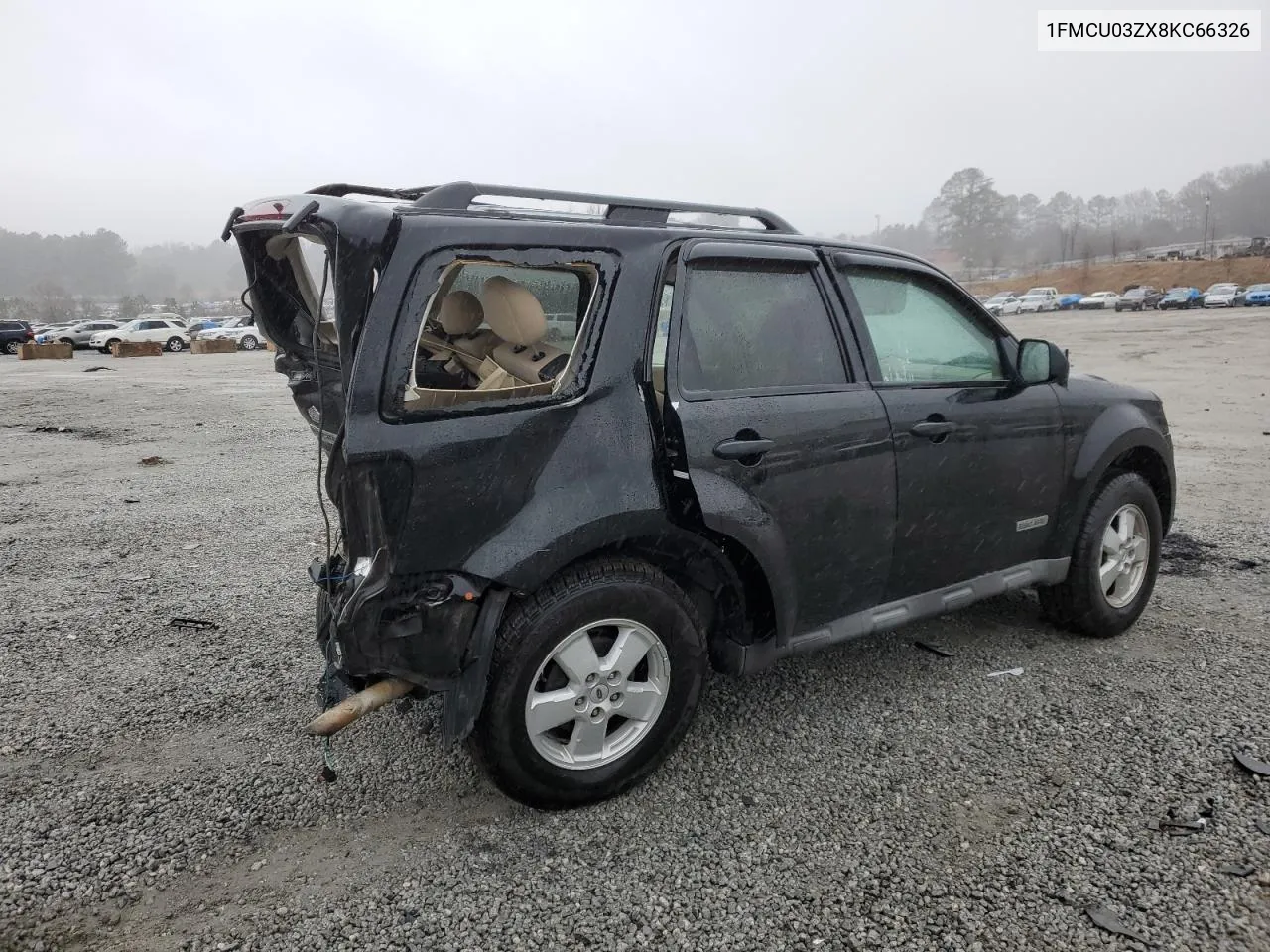 2008 Ford Escape Xlt VIN: 1FMCU03ZX8KC66326 Lot: 39397904