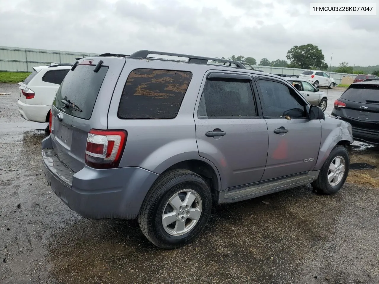 2008 Ford Escape Xlt VIN: 1FMCU03Z28KD77047 Lot: 60412944