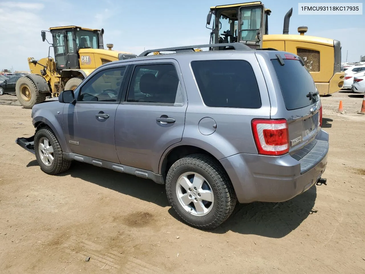 2008 Ford Escape Xlt VIN: 1FMCU93118KC17935 Lot: 63869394