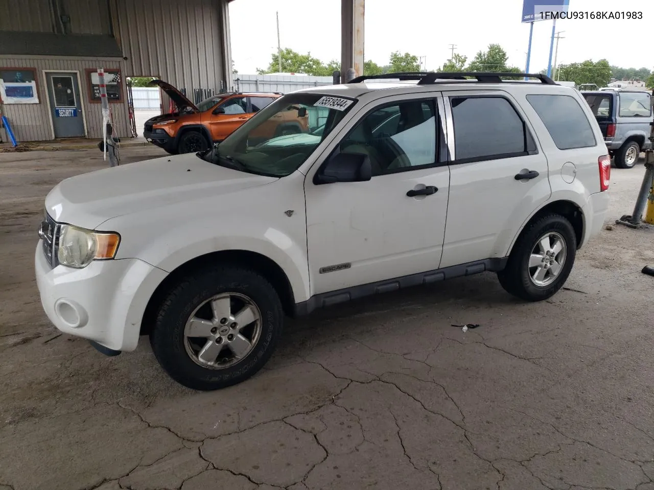 2008 Ford Escape Xlt VIN: 1FMCU93168KA01983 Lot: 65519344