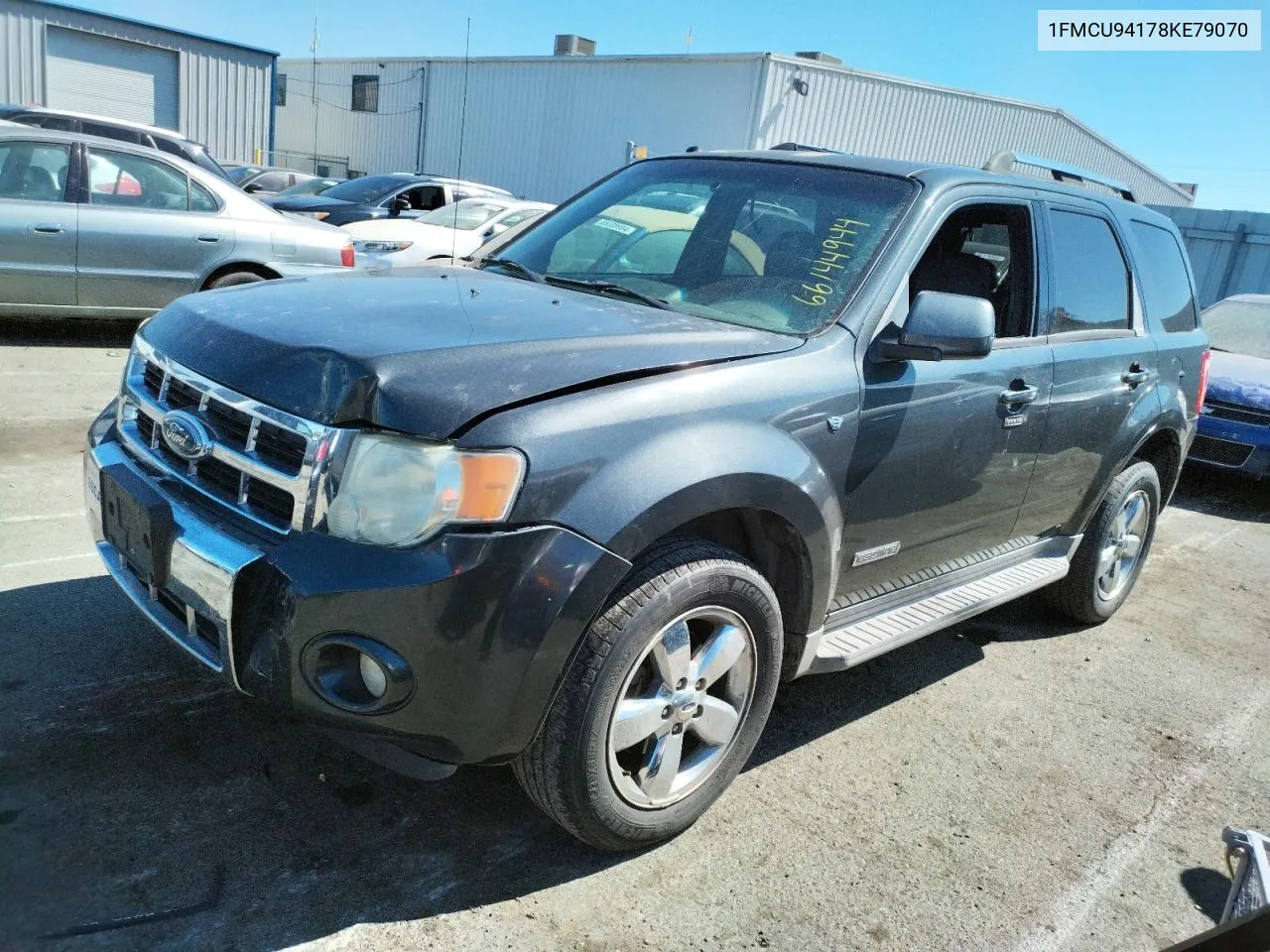 2008 Ford Escape Limited VIN: 1FMCU94178KE79070 Lot: 66144944