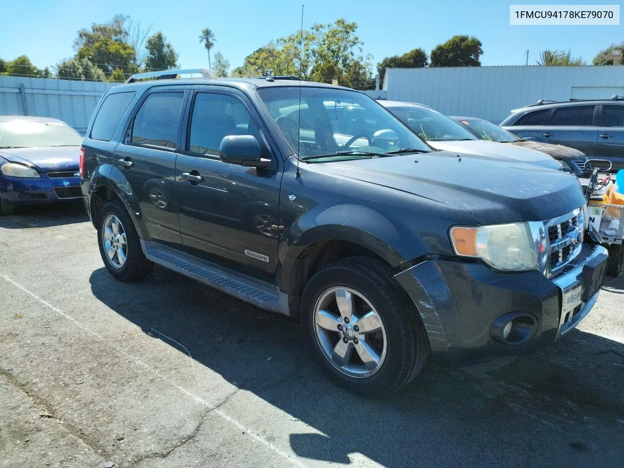 2008 Ford Escape Limited VIN: 1FMCU94178KE79070 Lot: 66144944