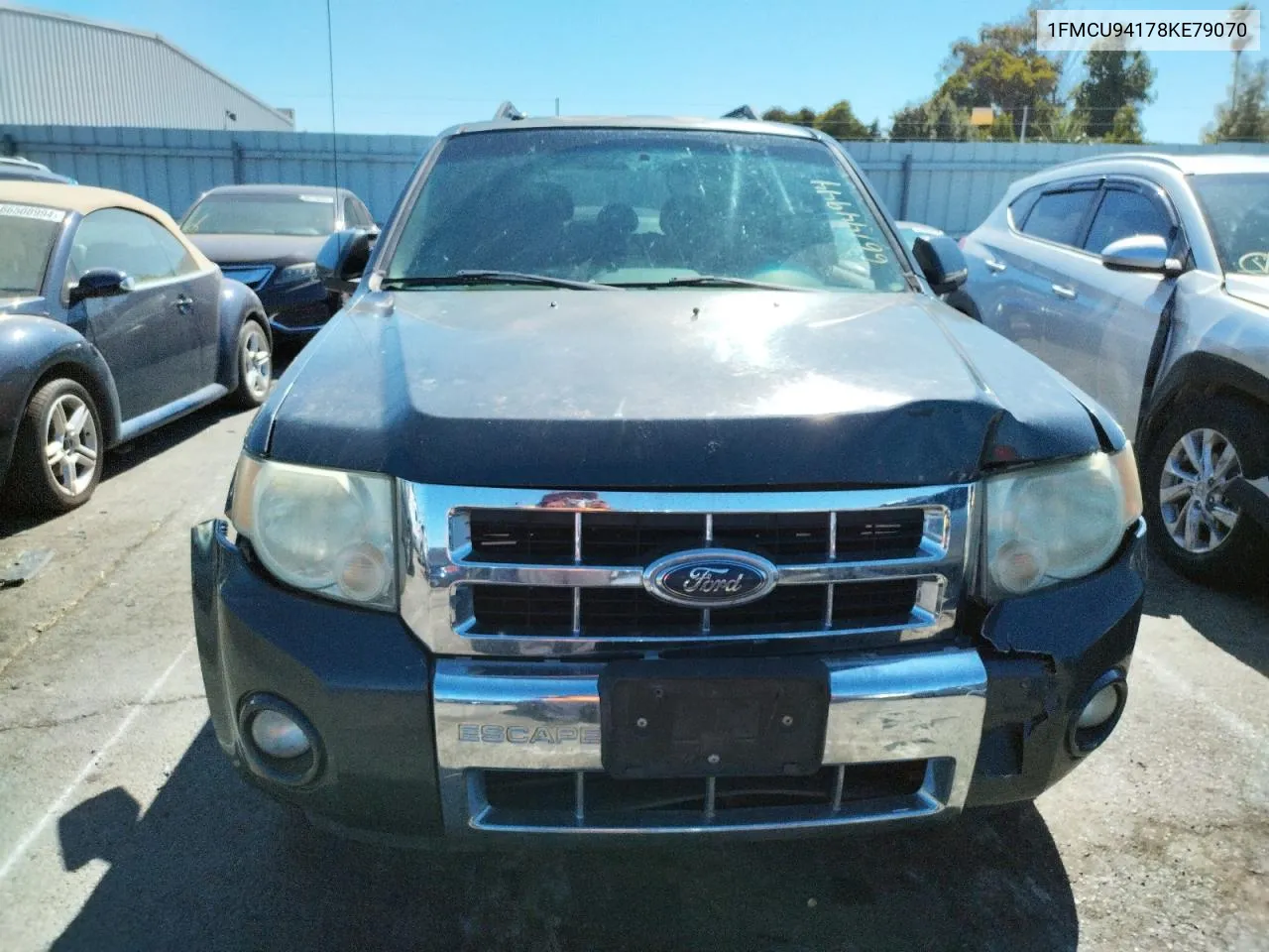 2008 Ford Escape Limited VIN: 1FMCU94178KE79070 Lot: 66144944