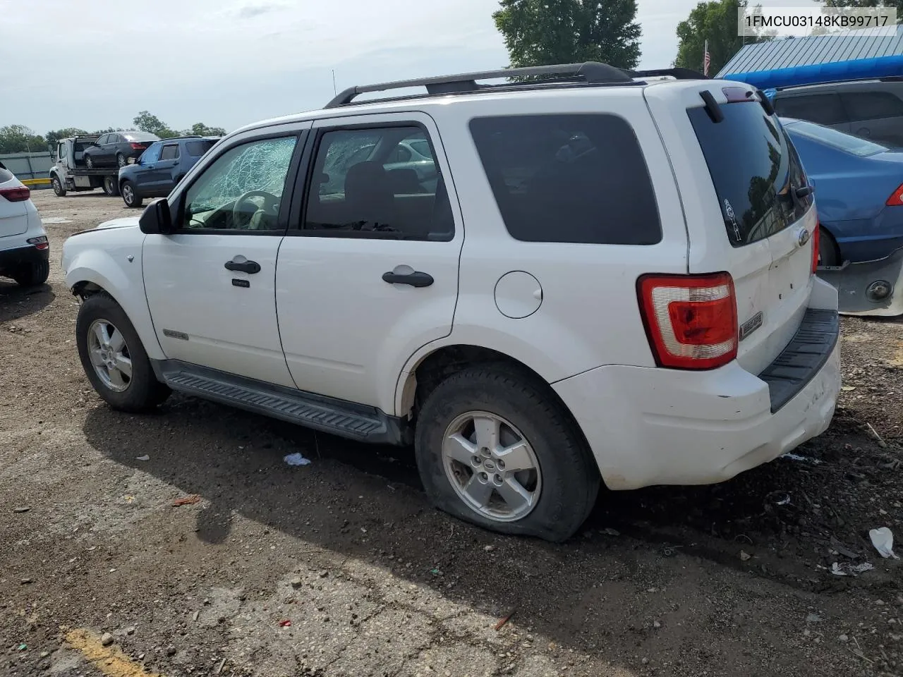 2008 Ford Escape Xlt VIN: 1FMCU03148KB99717 Lot: 68364174