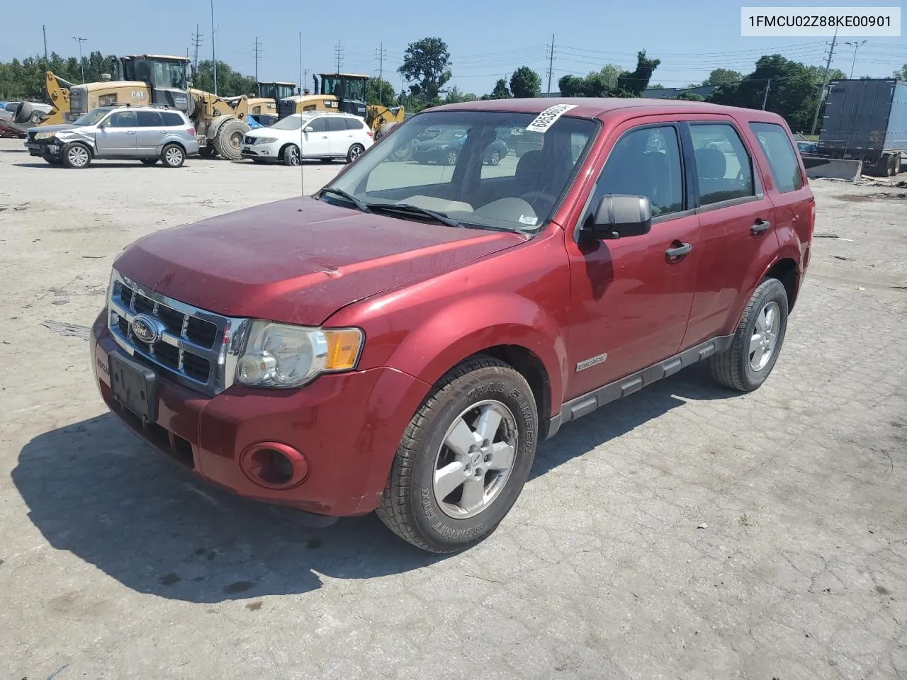 2008 Ford Escape Xls VIN: 1FMCU02Z88KE00901 Lot: 68536034