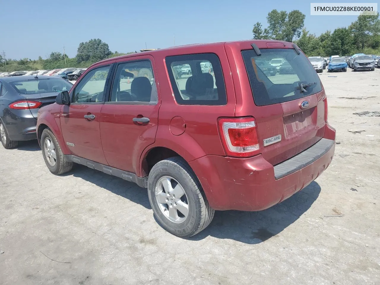 2008 Ford Escape Xls VIN: 1FMCU02Z88KE00901 Lot: 68536034