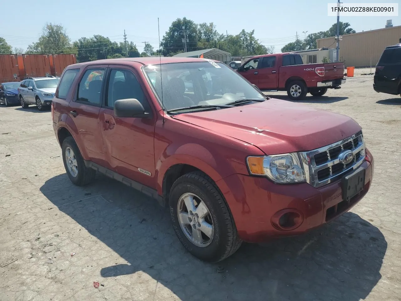 2008 Ford Escape Xls VIN: 1FMCU02Z88KE00901 Lot: 68536034