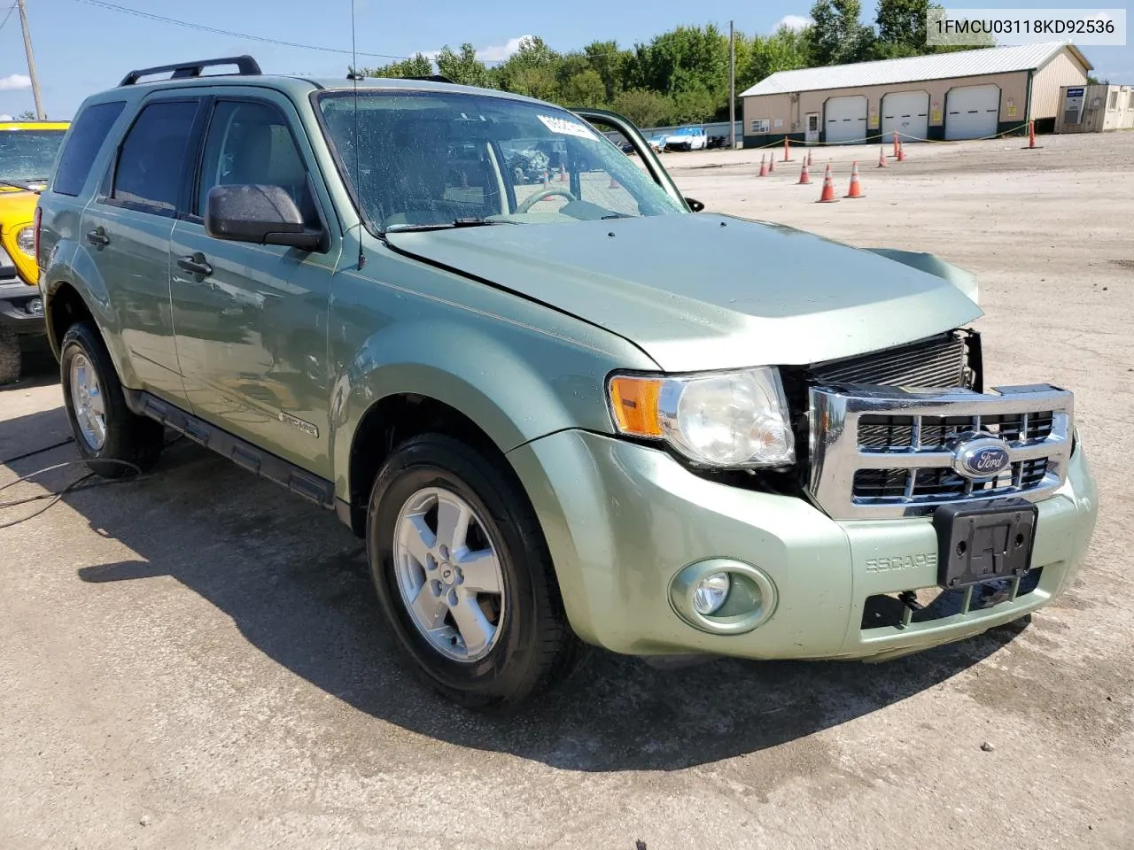 2008 Ford Escape Xlt VIN: 1FMCU03118KD92536 Lot: 69321644