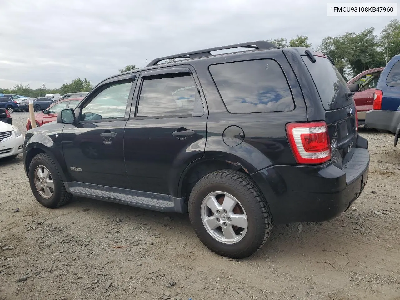 2008 Ford Escape Xlt VIN: 1FMCU93108KB47960 Lot: 69917394