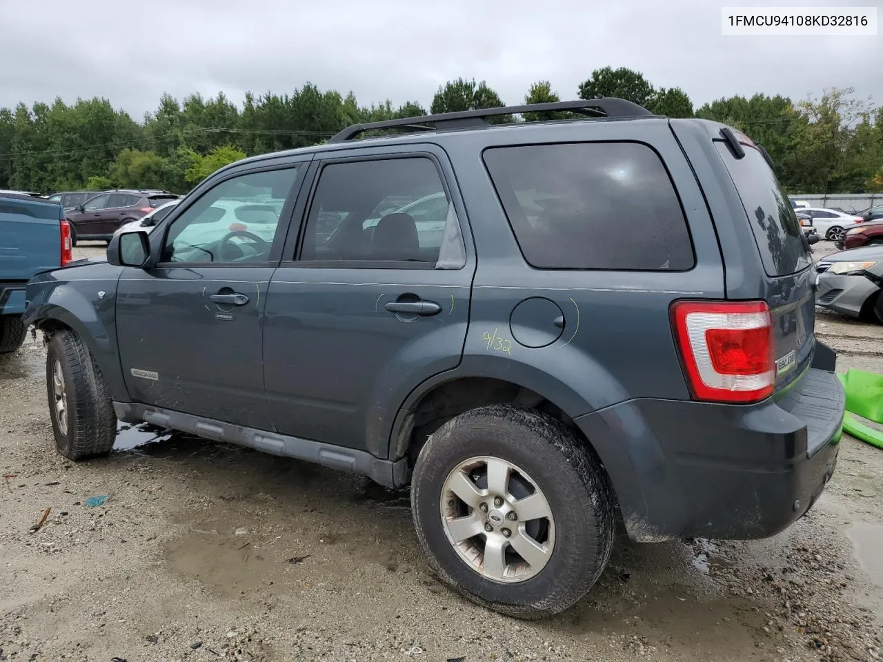 2008 Ford Escape Limited VIN: 1FMCU94108KD32816 Lot: 71411894