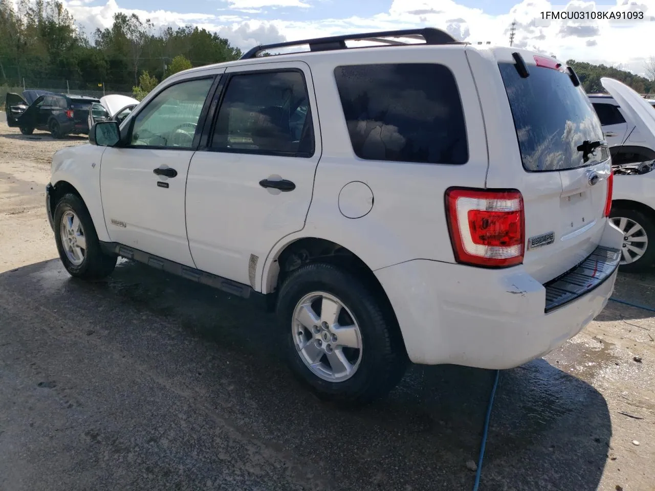 2008 Ford Escape Xlt VIN: 1FMCU03108KA91093 Lot: 73238194