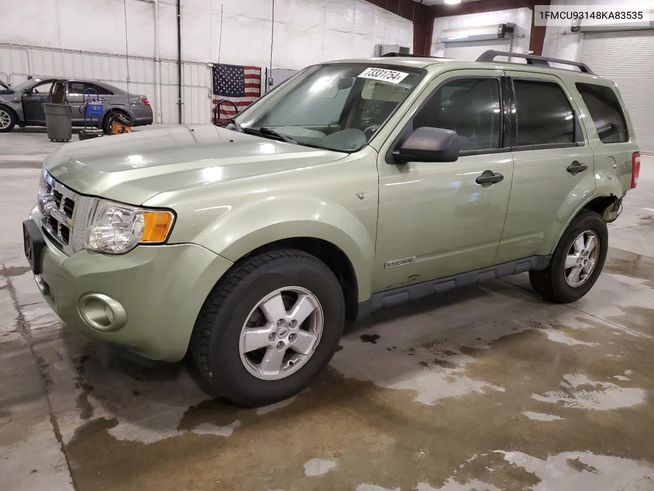 2008 Ford Escape Xlt VIN: 1FMCU93148KA83535 Lot: 73331754