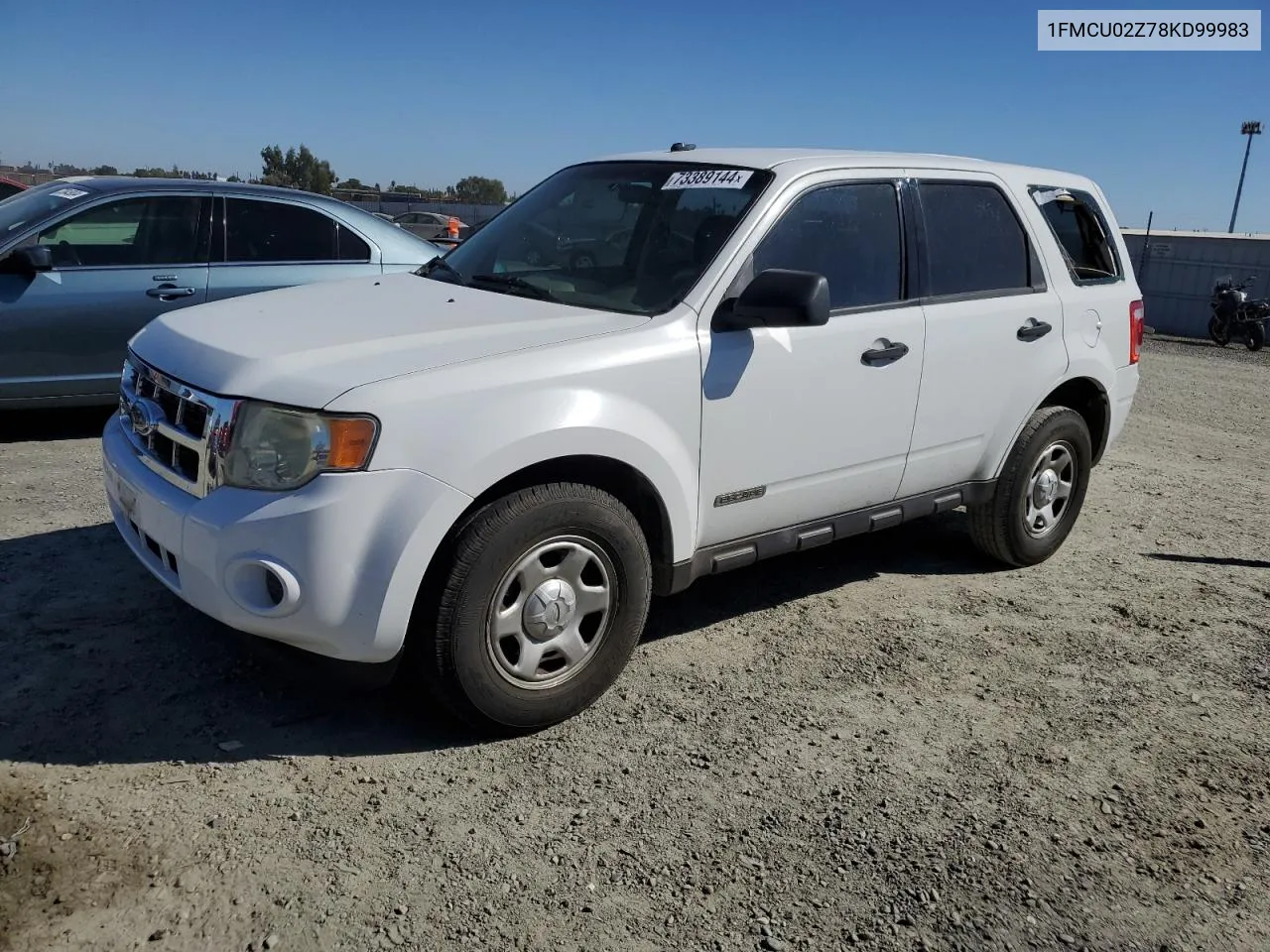 2008 Ford Escape Xls VIN: 1FMCU02Z78KD99983 Lot: 73389144