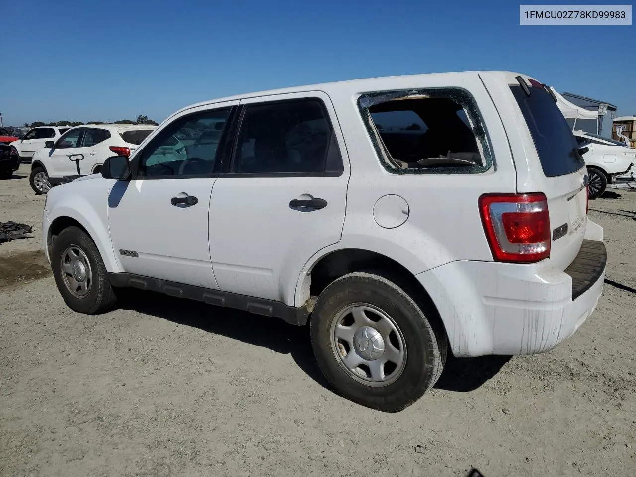 2008 Ford Escape Xls VIN: 1FMCU02Z78KD99983 Lot: 73389144