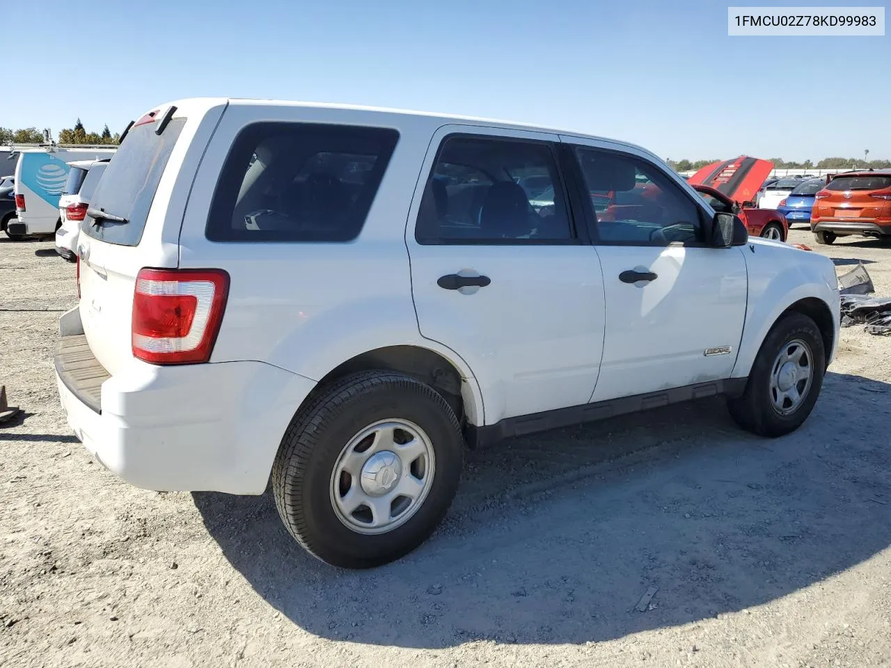 2008 Ford Escape Xls VIN: 1FMCU02Z78KD99983 Lot: 73389144