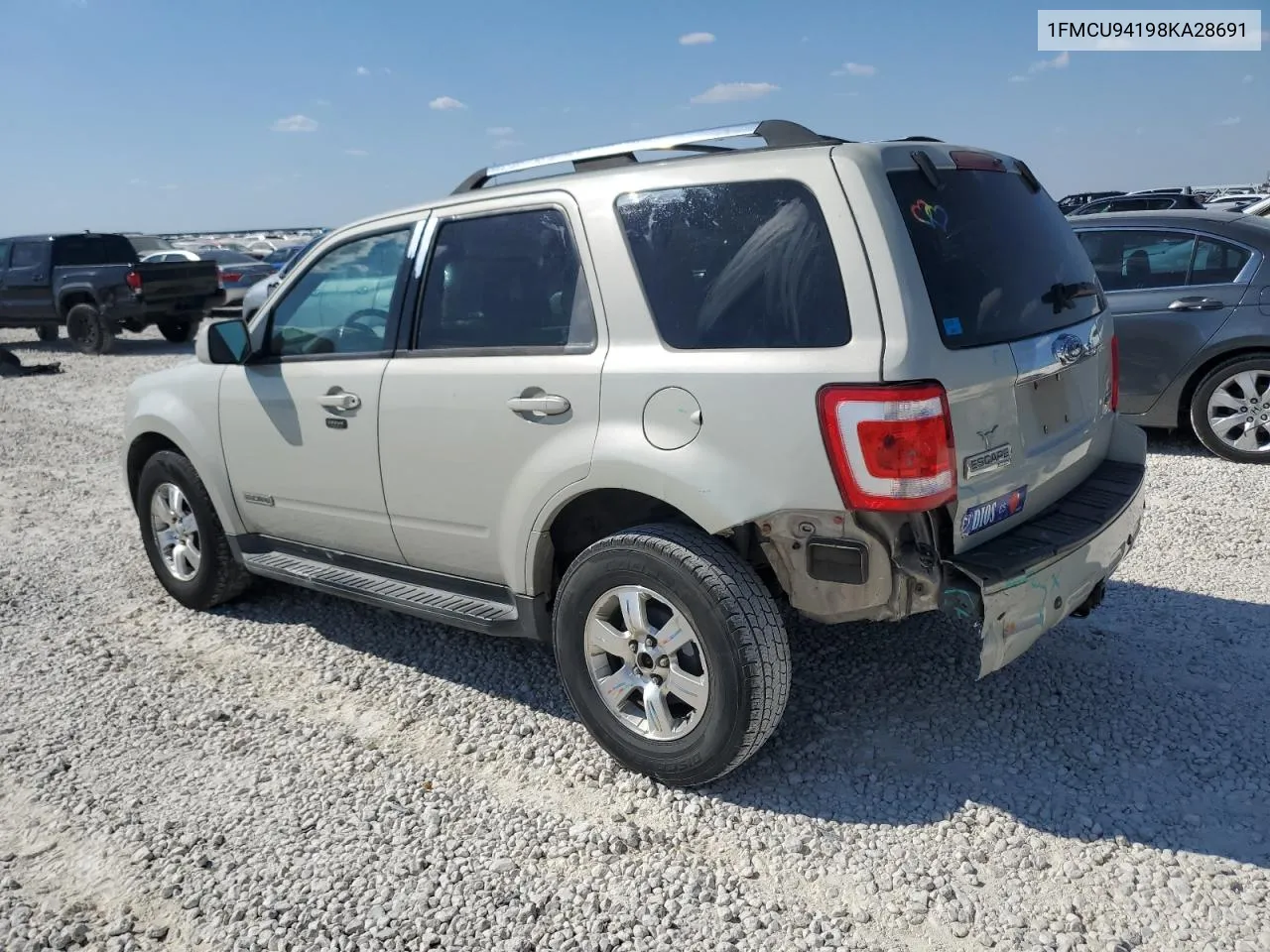 2008 Ford Escape Limited VIN: 1FMCU94198KA28691 Lot: 73411854