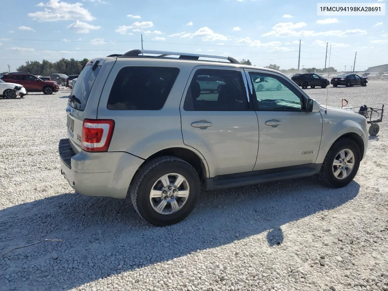 2008 Ford Escape Limited VIN: 1FMCU94198KA28691 Lot: 73411854