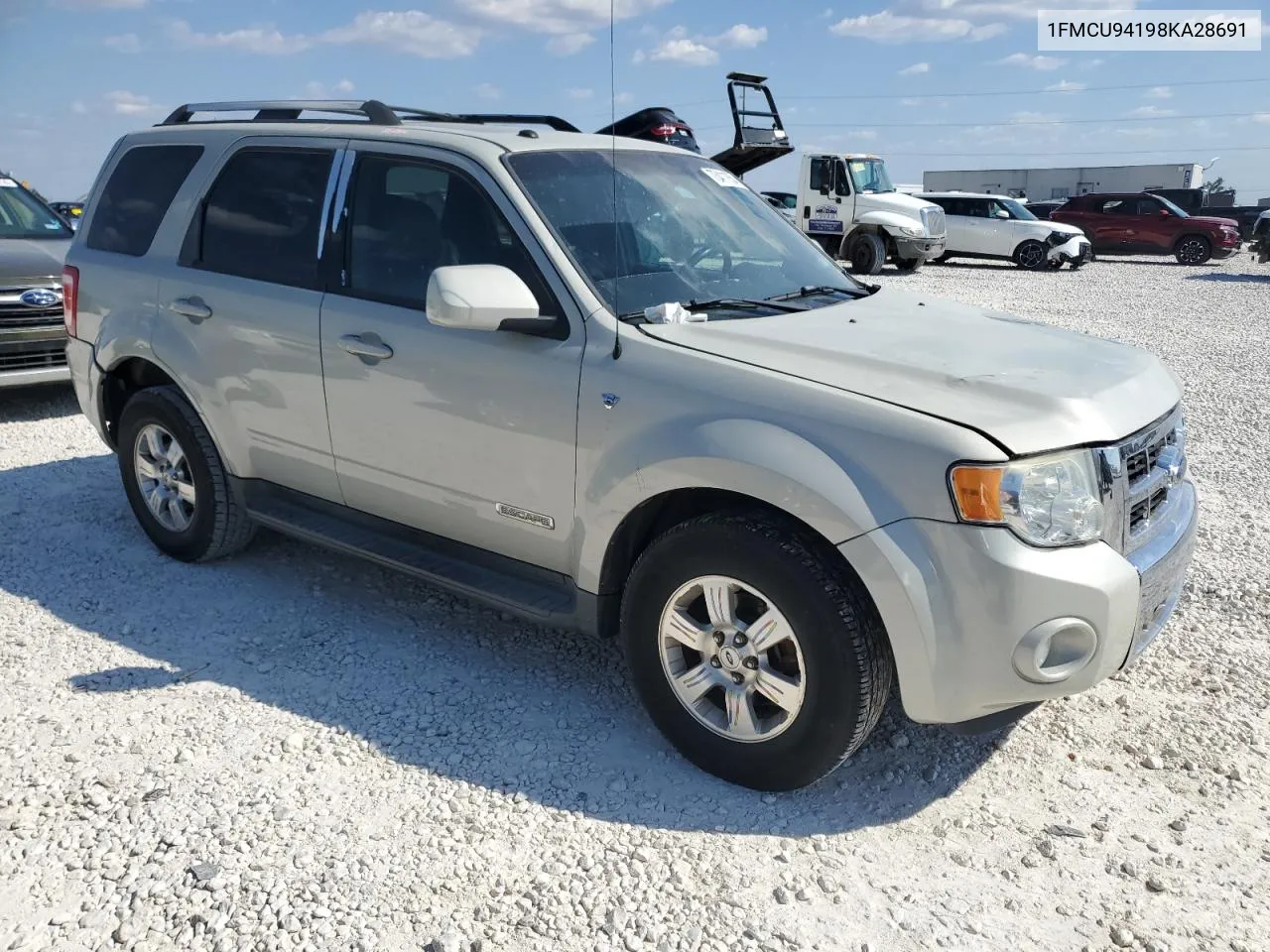 2008 Ford Escape Limited VIN: 1FMCU94198KA28691 Lot: 73411854