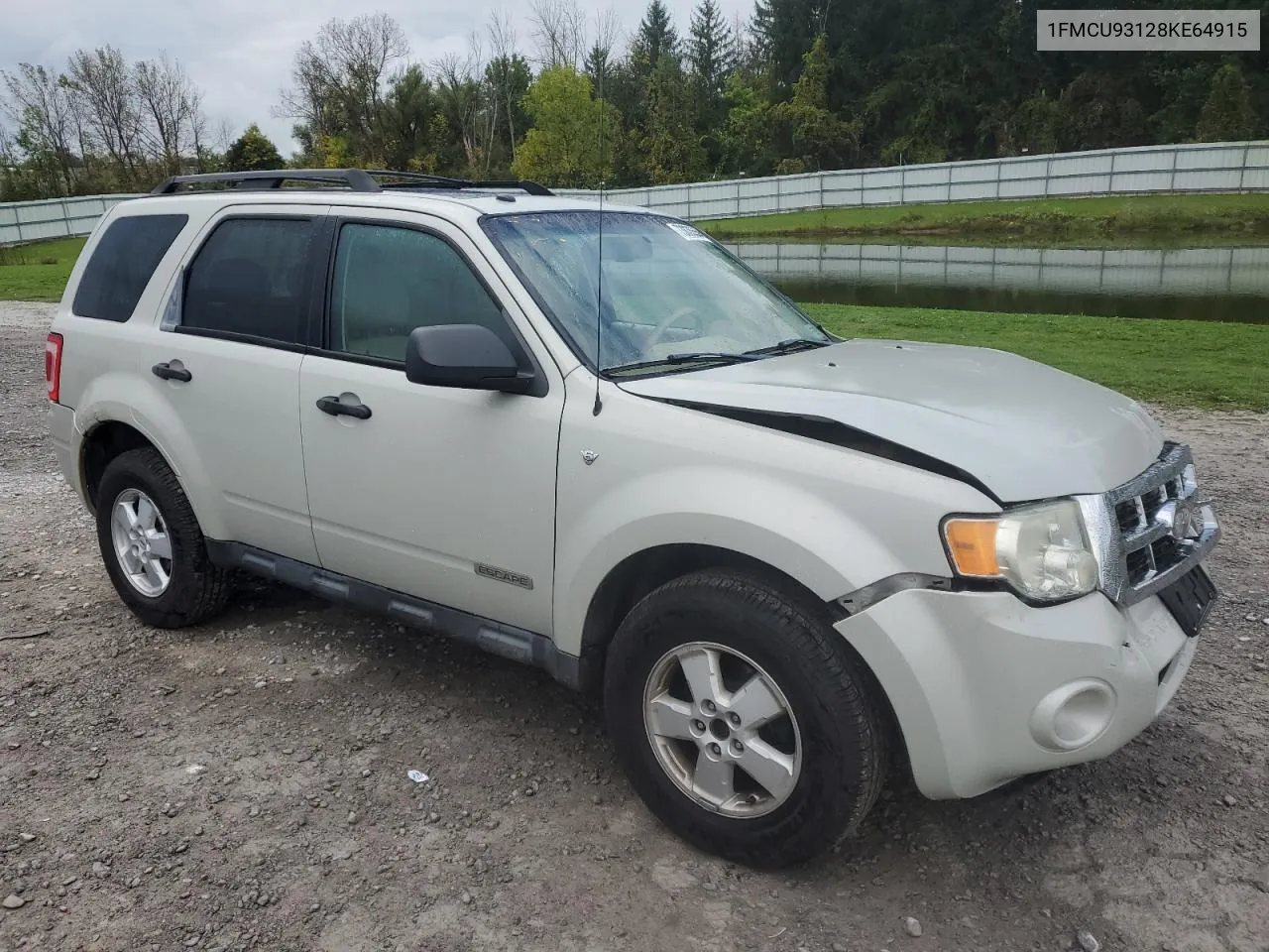 2008 Ford Escape Xlt VIN: 1FMCU93128KE64915 Lot: 73835554