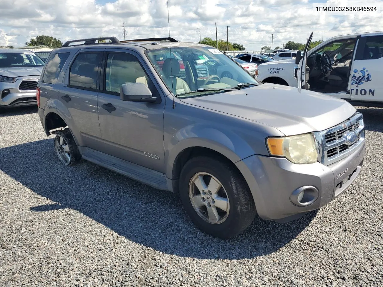 2008 Ford Escape Xlt VIN: 1FMCU03Z58KB46594 Lot: 73987694