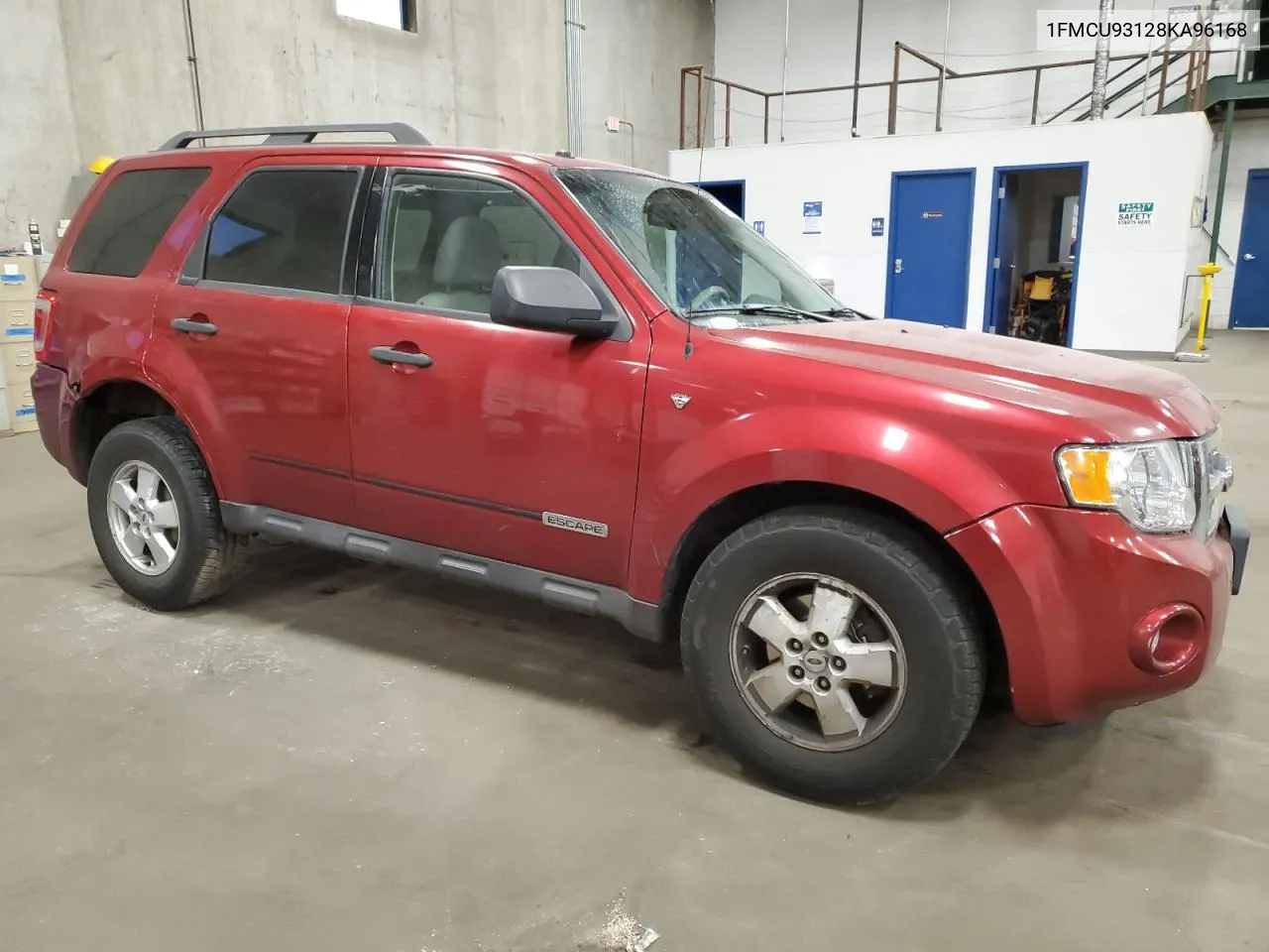 2008 Ford Escape Xlt VIN: 1FMCU93128KA96168 Lot: 74351694