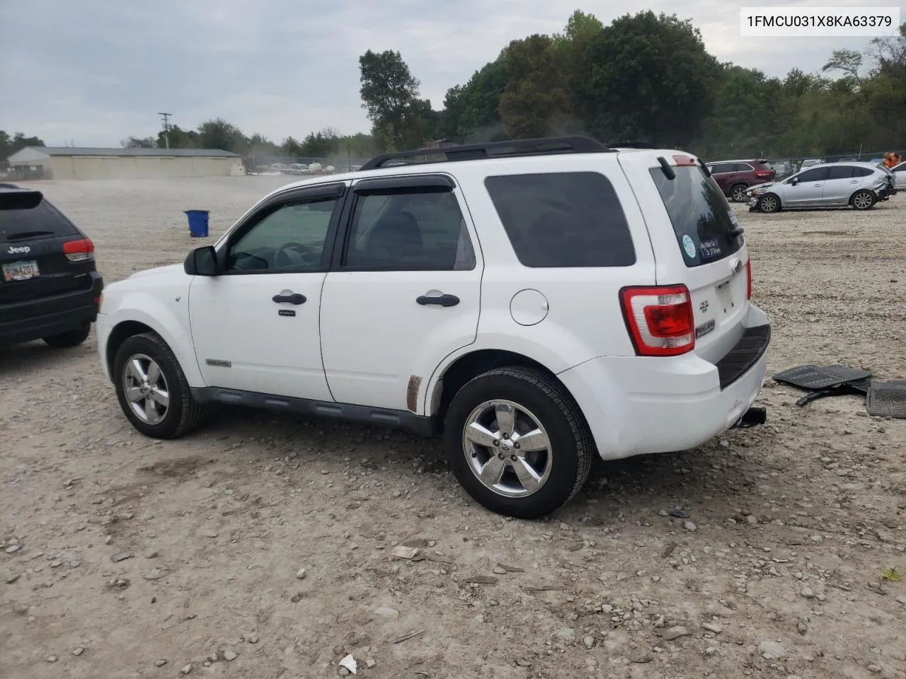 2008 Ford Escape Xlt VIN: 1FMCU031X8KA63379 Lot: 74598964