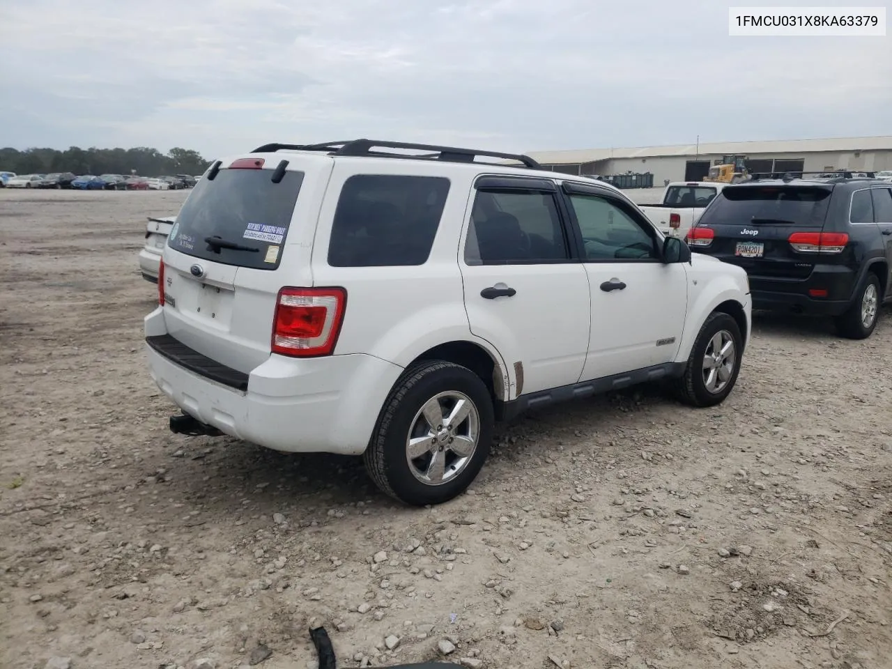 2008 Ford Escape Xlt VIN: 1FMCU031X8KA63379 Lot: 74598964