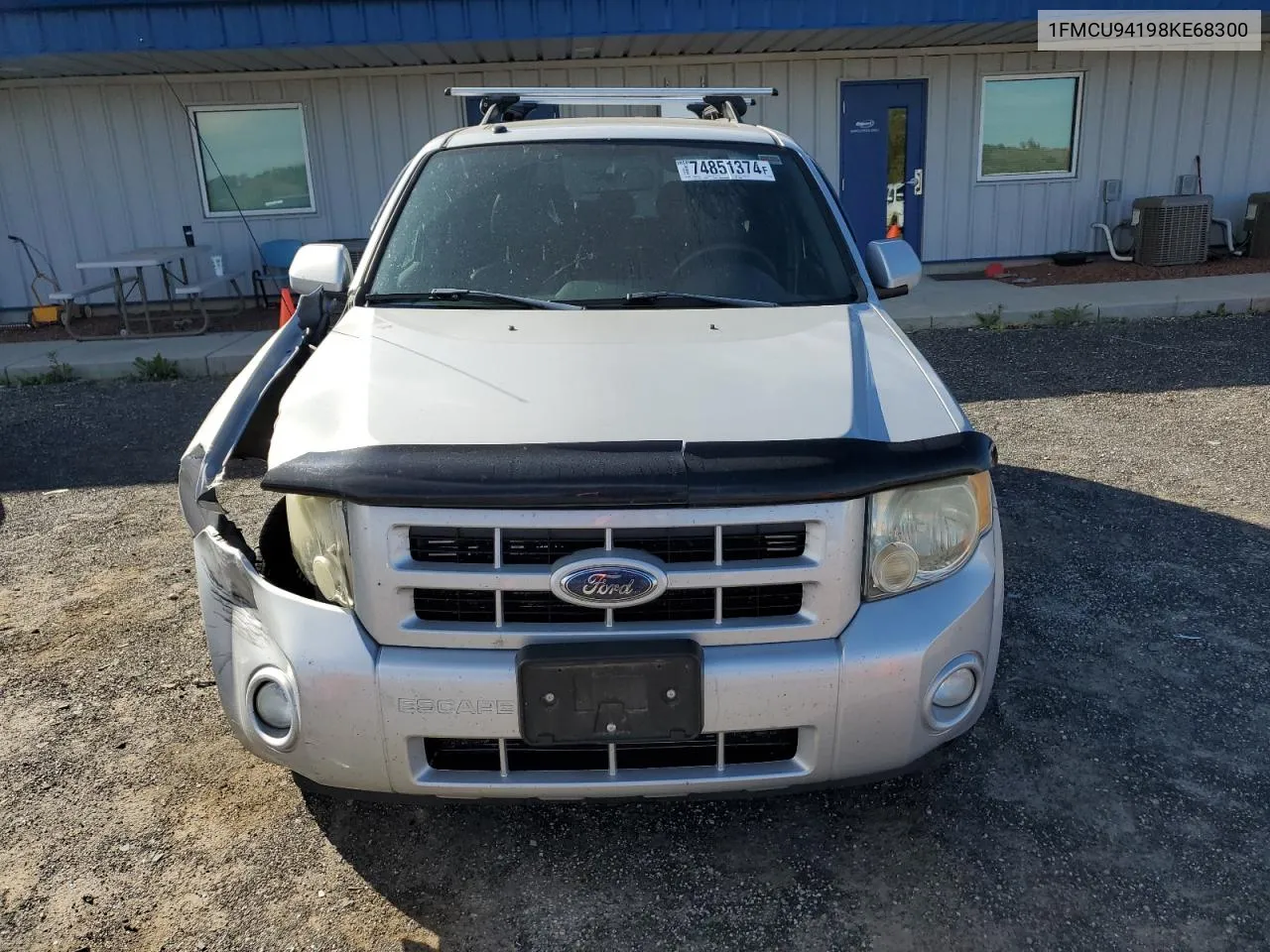 2008 Ford Escape Limited VIN: 1FMCU94198KE68300 Lot: 74851374