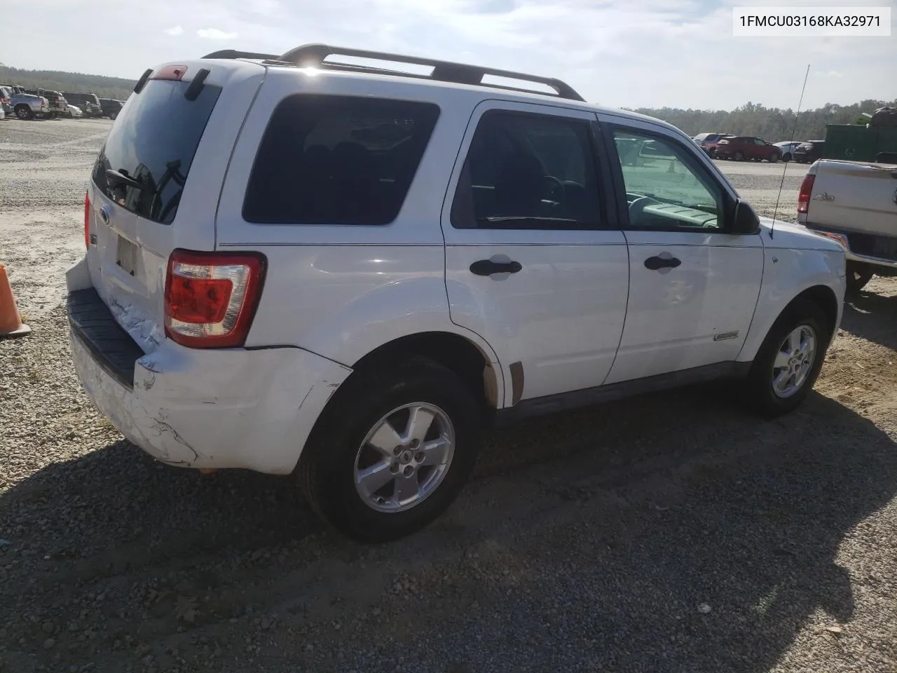 2008 Ford Escape Xlt VIN: 1FMCU03168KA32971 Lot: 75467474